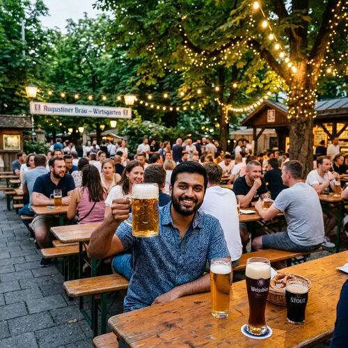 Diverse Beer Garden: Cheers to Variety and Inclusivity
