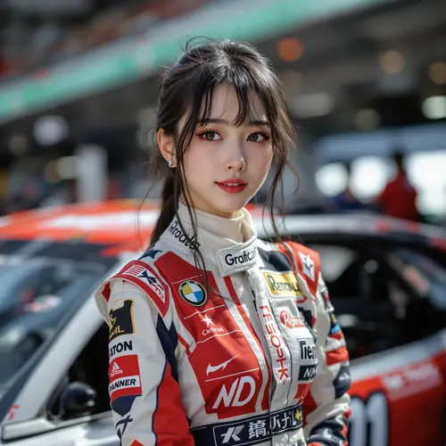 Stunning 19-Year-Old Japanese Race Queen in 2024