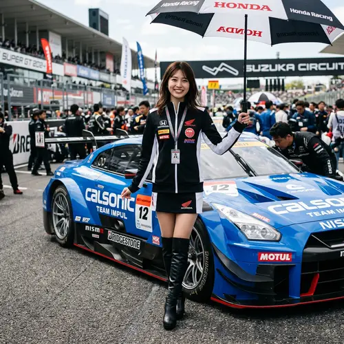 Stunning 19-Year-Old Japanese Race Queen in 2024