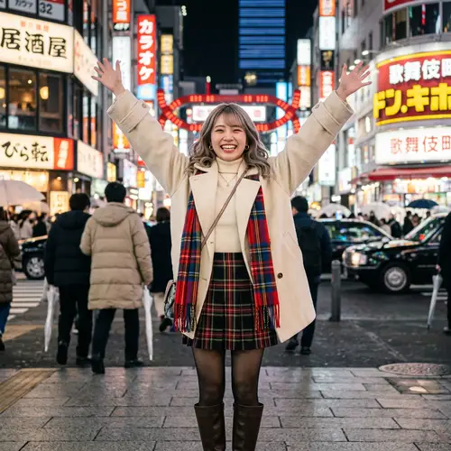 Trendy Winter Fashion: Hyper-Realistic Portrait