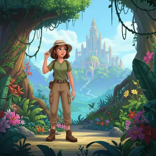 Disney Atlantis Jungle Adventure Outfit for Girls