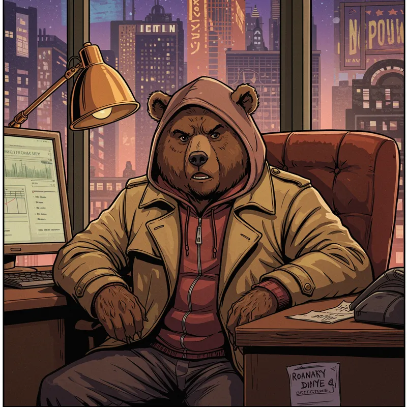Detective Bear: Urban Comic Adventure