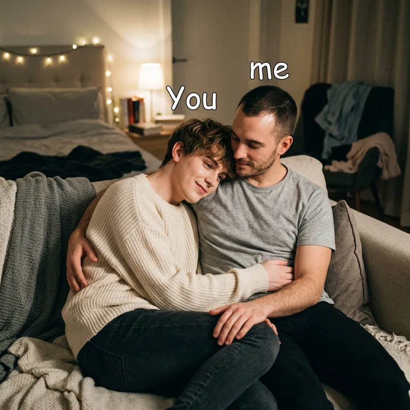 Femboy and Lover NSFW Art - You and Me Femboy and Lover NSFW Art - You and Me