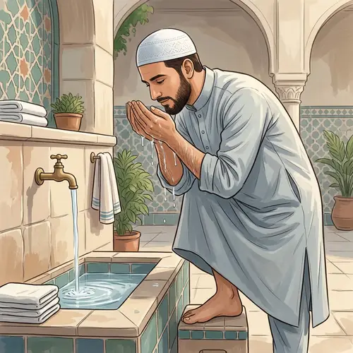 Islamic Ritual of Wudu: Steps for Purification