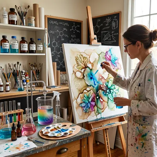 Art Meets Chemistry: A Creative Fusion Experience