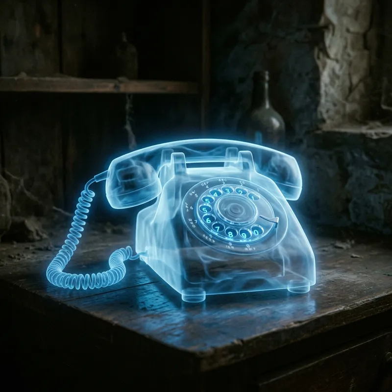 Ghostly Phantom Phone Imagery