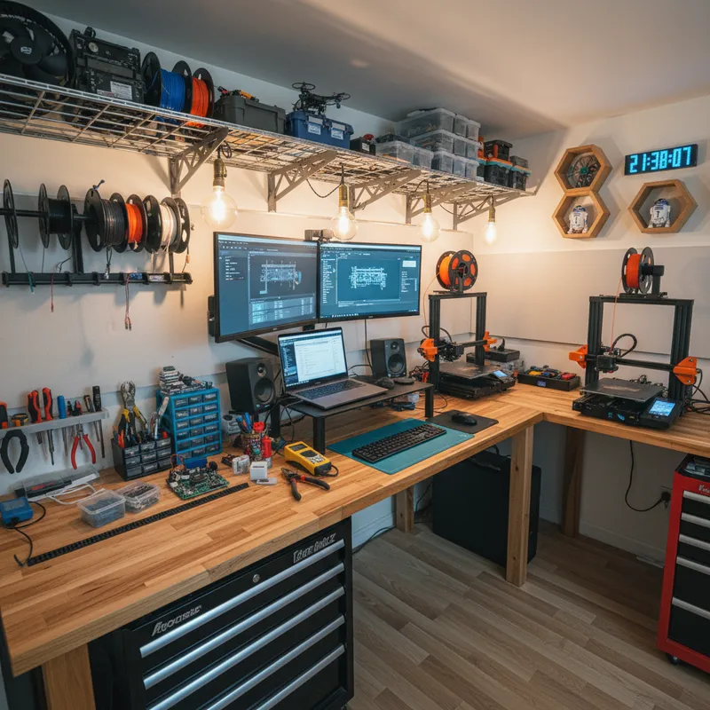Revamp Your Office for 3D Printing & Electronics