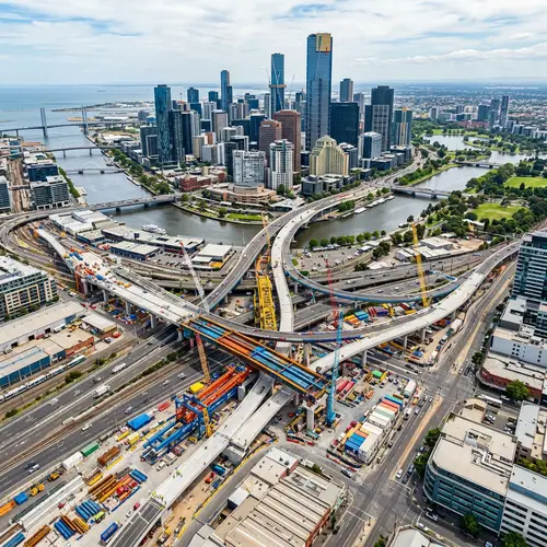 Breathtaking Aerial Cityscape Photography | Infrastructure Project