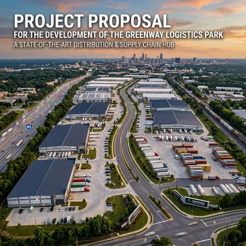 Logistic Park Project Proposal Cover Photo