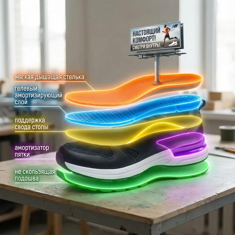 Anatomical Shoe Layer Breakdown Anatomical Shoe Layer Breakdown