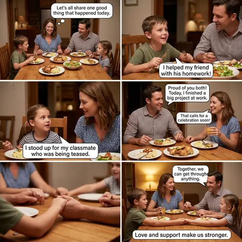 Family Dinner: Love and Support in Every Bite