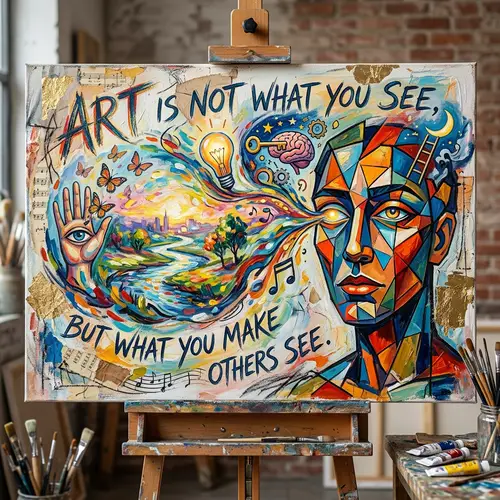 Creating Intriguing Mixed Media Art: Perception & Understanding