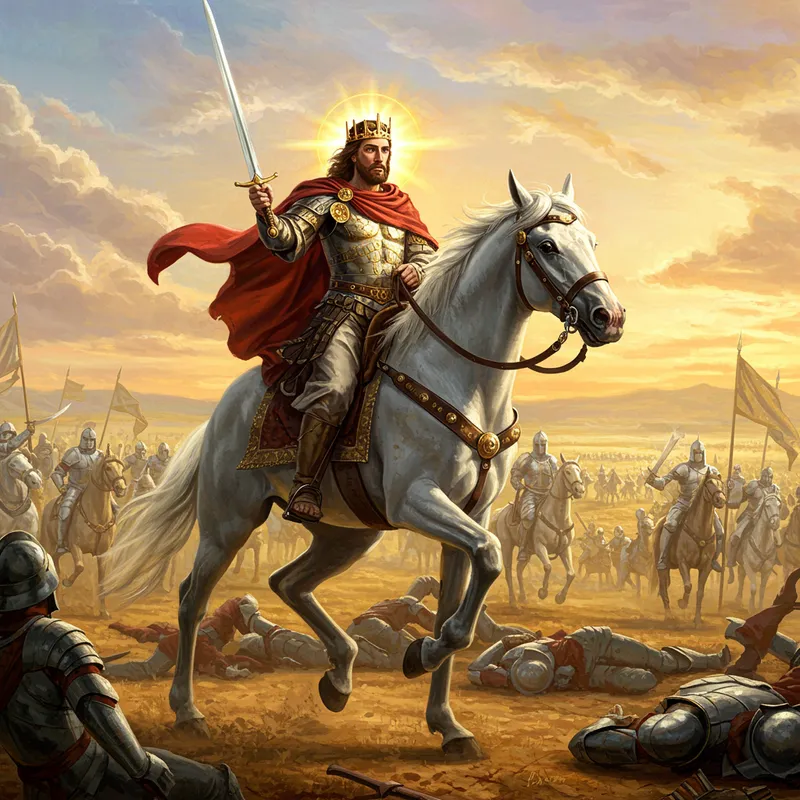Rider on a White Horse - Revelation 19 Imagery