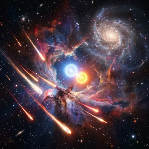 Double Star System: Galactic Wonders Unveiled