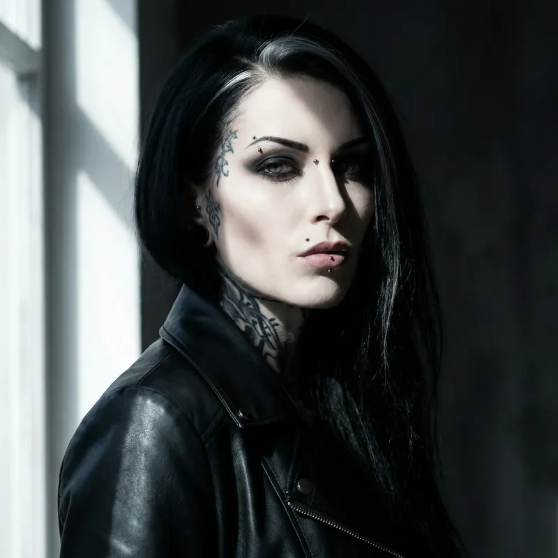 Seductive Intrigue: Edgy Femme Fatale in Film Noir Glamour