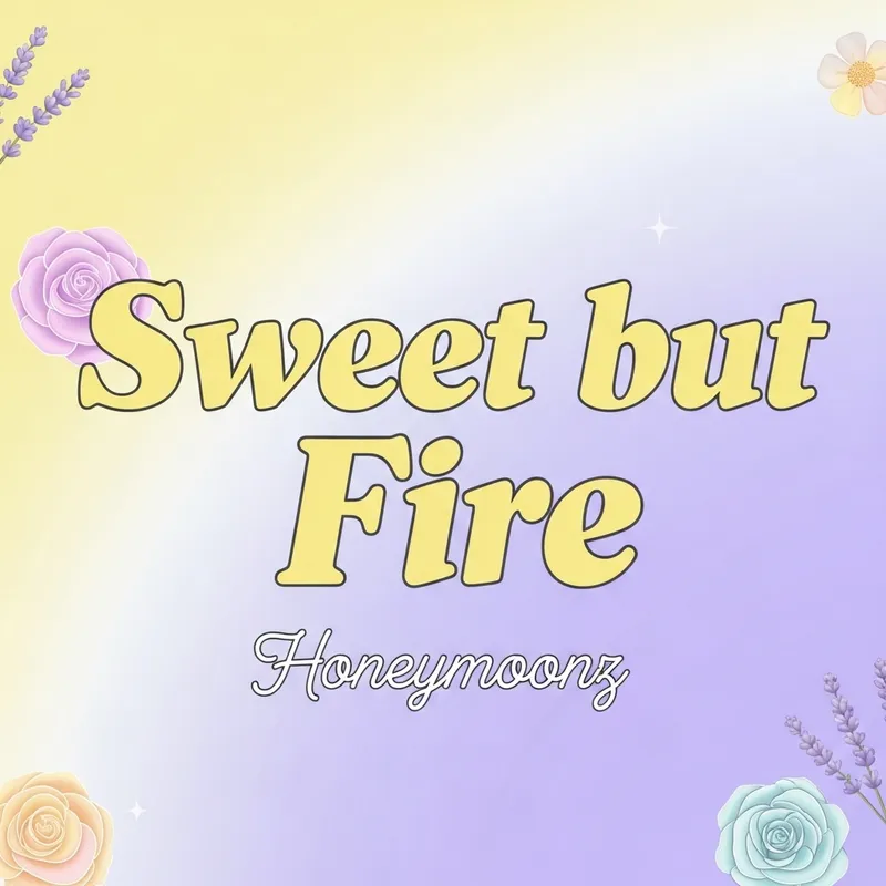 Sweet But Fire Album Cover Design