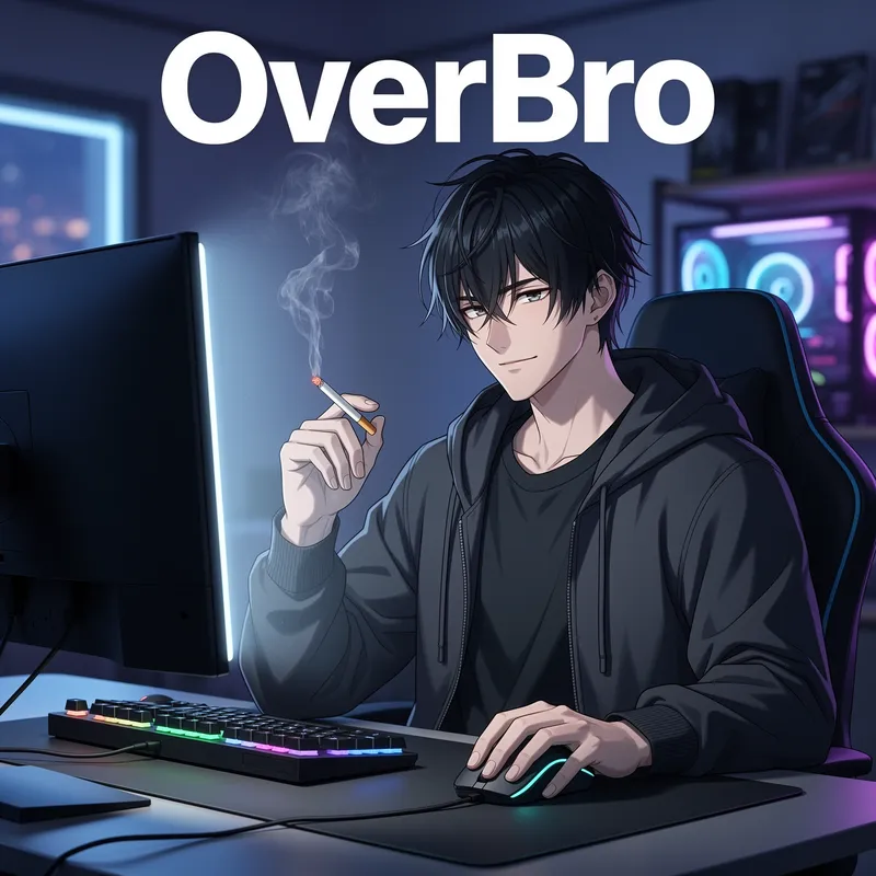 Cool Anime Guy with Black Hair - OverBro Cool Anime Guy with Black Hair - OverBro
