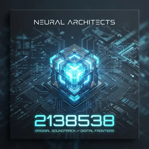 Futuristic Tech Album Cover Designs