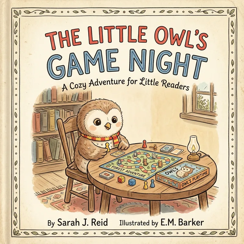 Playful Baby Owl: A Charming Children's Book