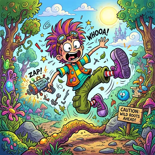 Creative Cartoon Character | Vibrant Saturday Morning Art Style