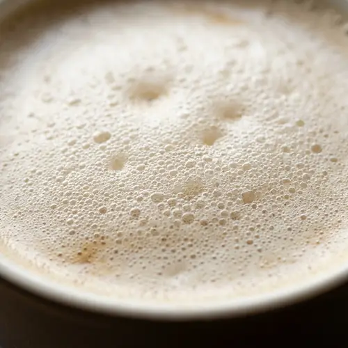 Delicate Foam - Close-up View