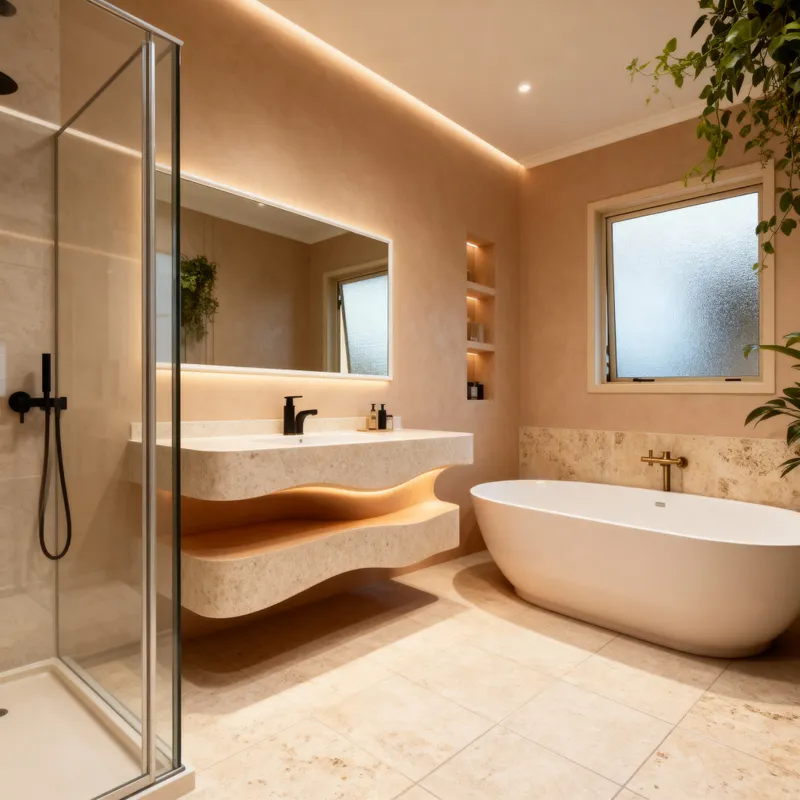 2025 Luxury Bathroom Design: Space & Functionality