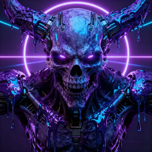 Evil Cyberpunk Demonic Super Monster