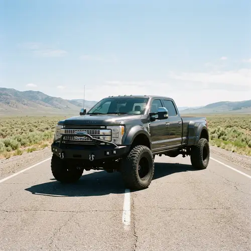 Very Wide Pickup Truck for Heavy-Duty Tasks