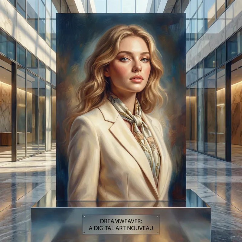 Stunning Portrait of Fair-Haired Yulia Tymoshenko in Timeless Fashion