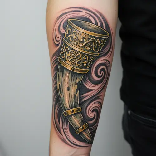 Unique Nordic Mythology Forearm Tattoo Ideas