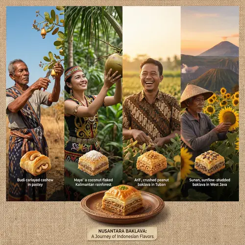 Nusantara Baklava: Culinary Journey Through Indonesia