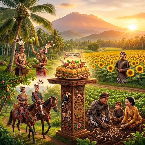 Discover the Harmony of Kalimantan's Dayak, Sumba, Javanese, and Sundanese Cultures