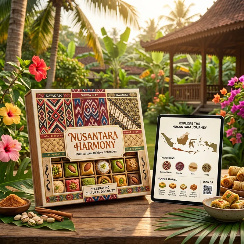 Nusantara-Inspired Baklava Harmony | Cultural Culinary Symphony