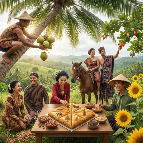 Baklava of Harmony: Culinary Unity in Diversity | Exquisite Masterpiece