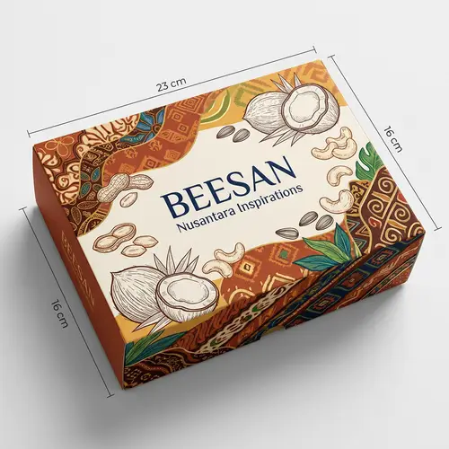 Luxurious Baklava Packaging Design with Indonesian Inspiration