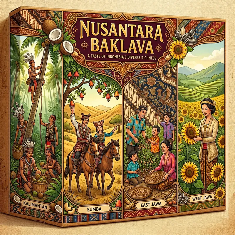Nusantara Baklava: A Culinary Journey Through Indonesian Cultures & Landscapes Nusantara Baklava: A Culinary Journey Through Indonesian Cultures & Landscapes