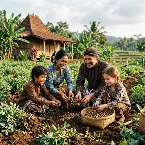 Multicultural Family in Tuban, East Java | Traditional Javanese Scene
