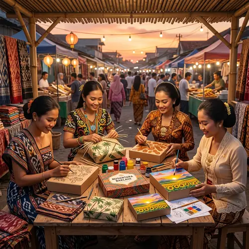 Nusantara Baklava Packaging Design - Artisans of Indonesia