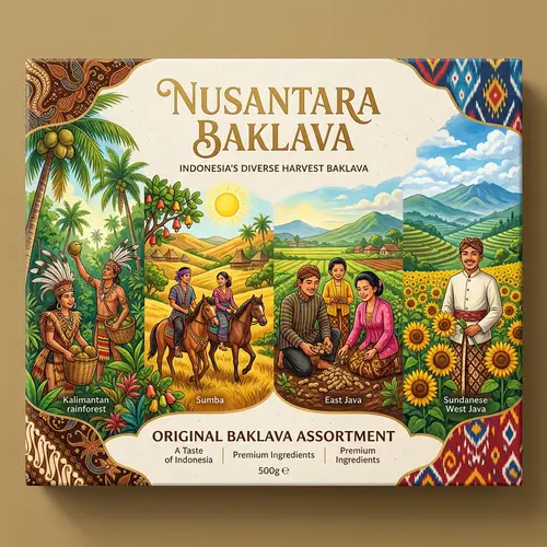 Nusantara Baklava: Diverse Landscapes and Traditions in Indonesia