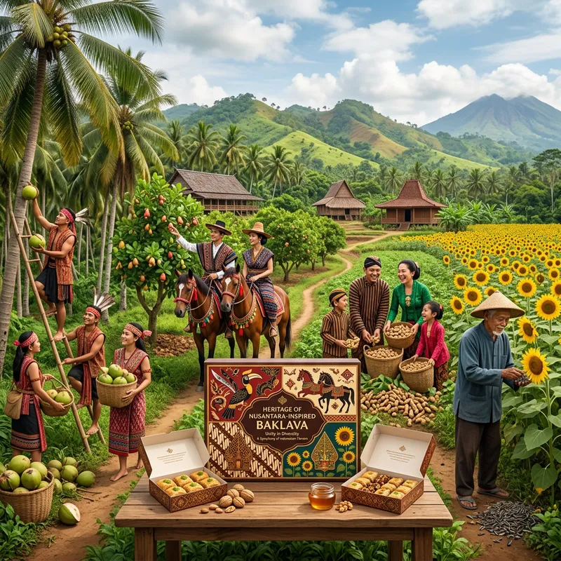 Baklava of Harmony | Nusantara-Inspired Culinary Journey Baklava of Harmony | Nusantara-Inspired Culinary Journey