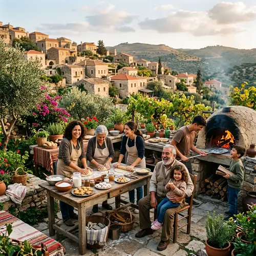 Levantine Village New Year's Eve Dessert Preparations