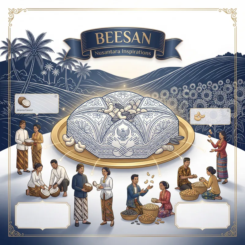 Exquisite Unity in Nusantara Baklava Packaging with Cultural Harmony