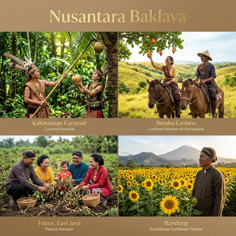 Nusantara Baklava: Capturing Indonesia's Cultural Tapestry