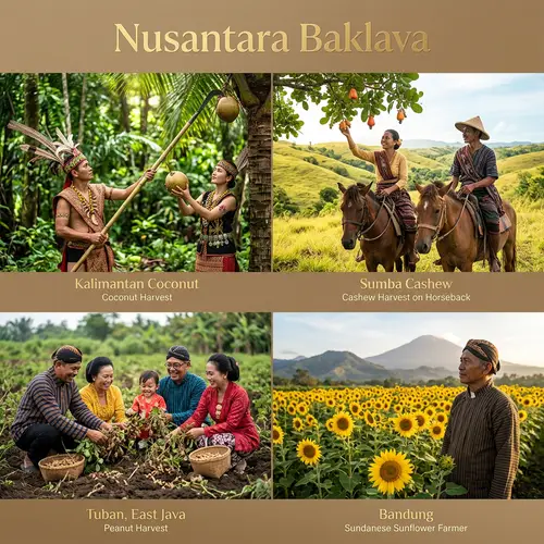 Nusantara Baklava: Diverse Landscapes & Traditions