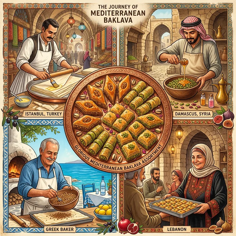 Mediterranean Honey-Crafted Baklava: An Ancient Tradition Revived