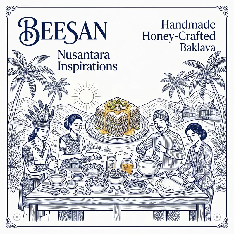 Opulent Nusantara Baklava Packaging & UI/UX Design