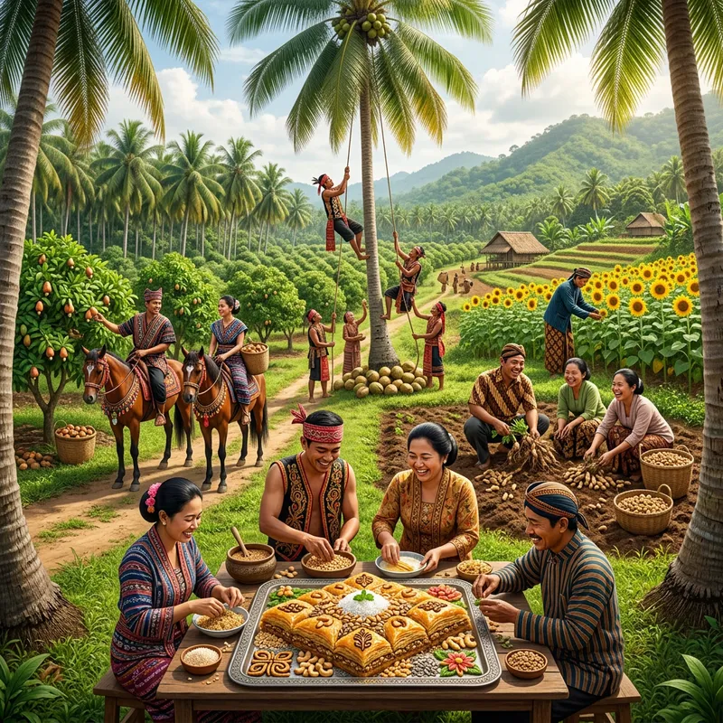 Baklava of Harmony: Culinary Journey in a Magical Land