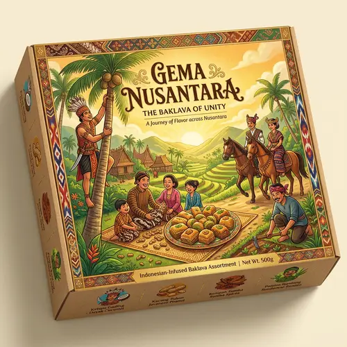 Enchanting Scene in Indonesian-Inspired Magical Land