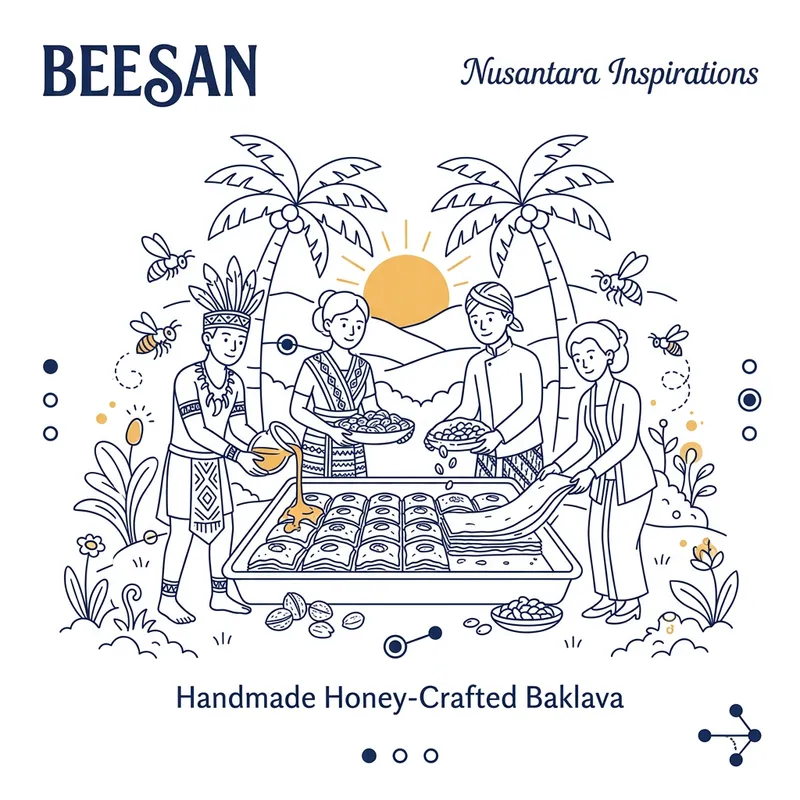 Handmade Nusantara Baklava & Cultural Collaboration by BEESAN