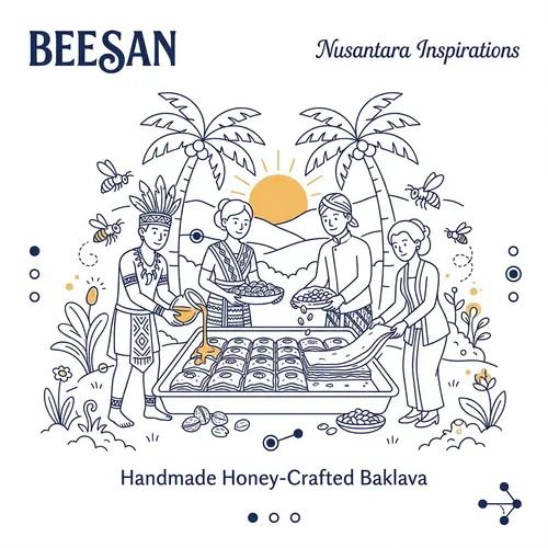 Nusantara Culture-Inspired Handmade Baklava by BEESAN